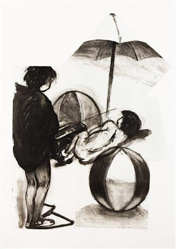 ERIC FISCHL (1948 - ) Beach Balls.                                                                                                               
